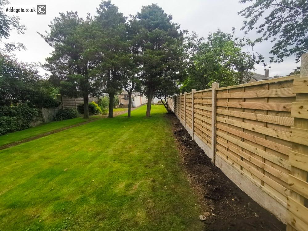 property timber fencing