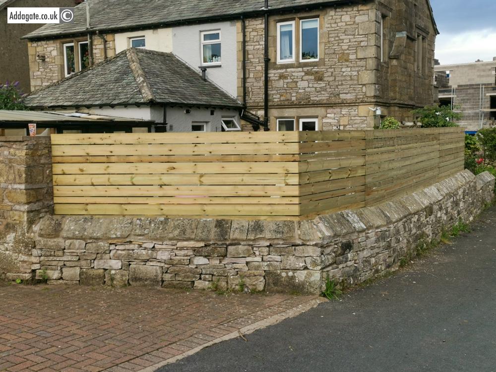 secure property timber fencing